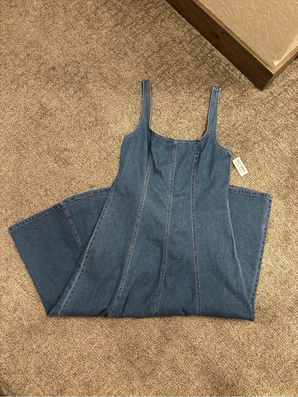 OLD NAVY women’s denim jumper dress